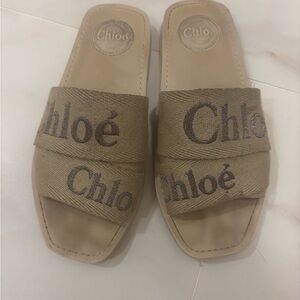 Chloe Tan Sandals